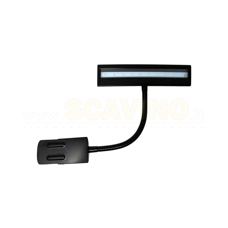 Best Music BL10 Lampada Leggio Ricaricabile a Led Nera