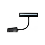 Best Music BL10 Lampada Leggio Ricaricabile a Led Nera