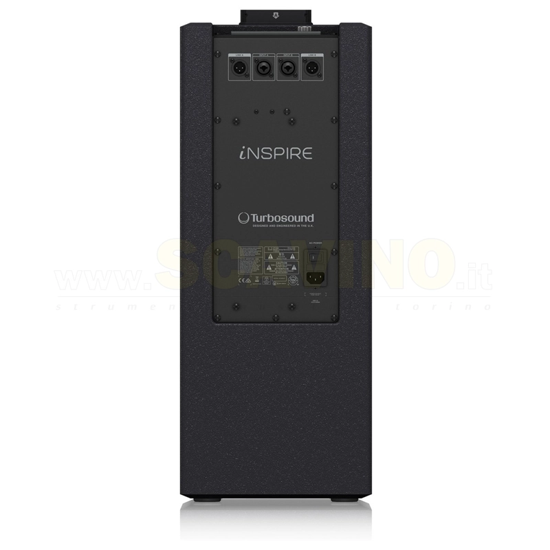 Turbosound IP1000 V2 Sistema amplificato a colonna, Bluetooth