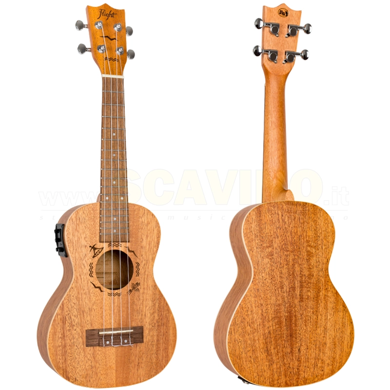 Flight DUC323CEQ Ukulele Concerto Elettrificato