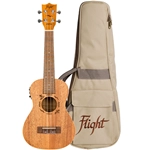 Flight DUC323CEQ Ukulele Concerto Elettrificato