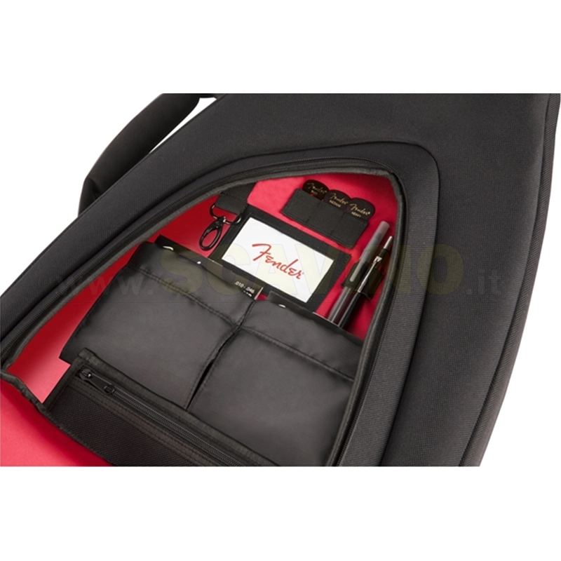 Fender FE1225 Electric Guitar Gig Bag, Black 0991612406