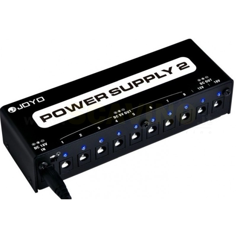 Joyo JP02 Alimentatore multiplo per effetti chitarra