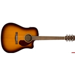 Fender CD-140SCE Dreadnought, Walnut Fingerboard, Sunburst w/case