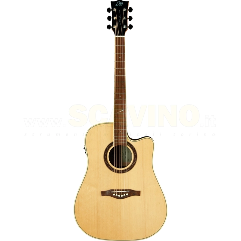 Eko One D CW EQ Natural - Chitarra acustica elettrificata colore Natural