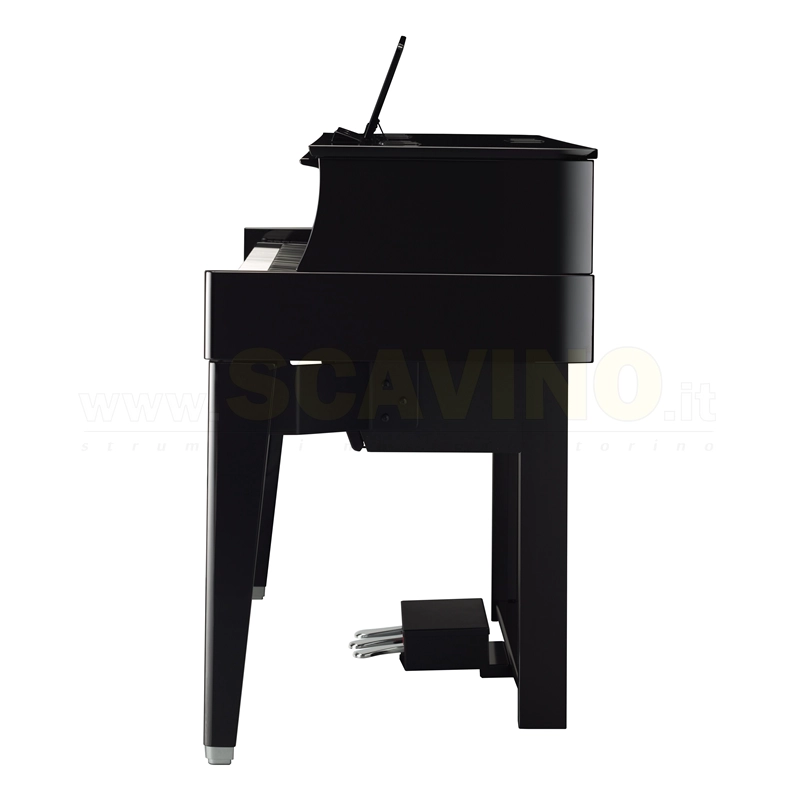 YAMAHA N1X Pianoforte Digitale codino ibrido Nero Lucido
