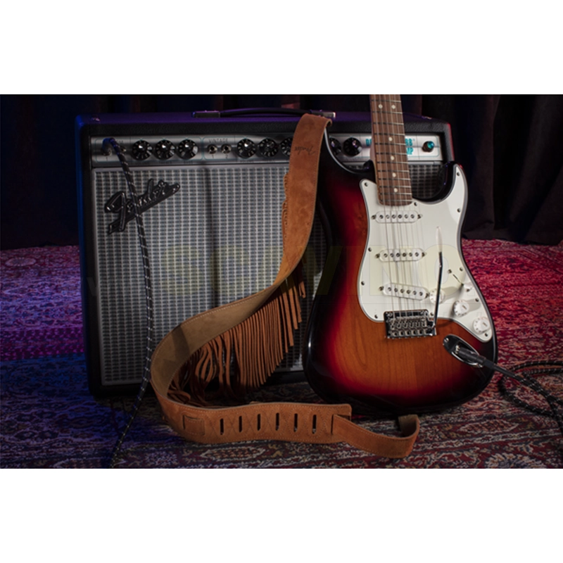Fender Suede Fringe Strap, Brown