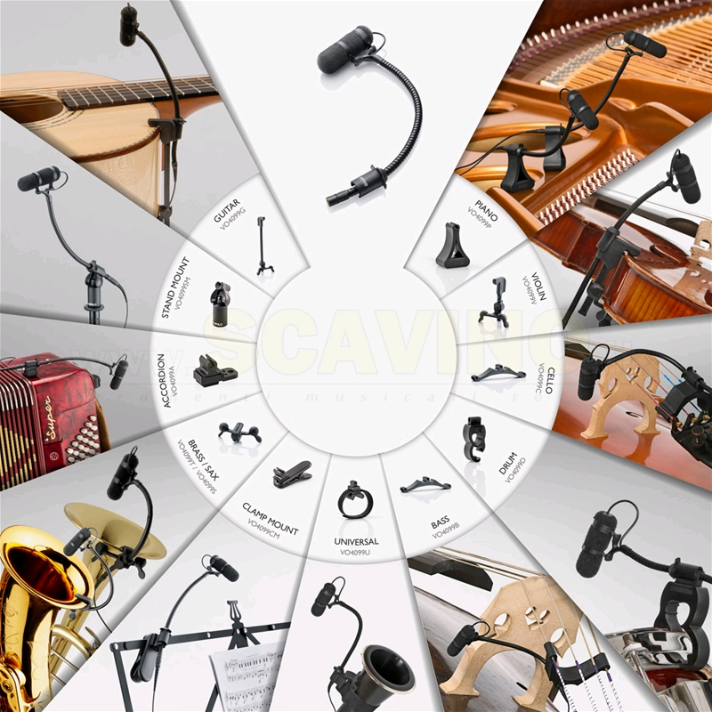 DPA UC-4099 CORE Microfono con Clip universale