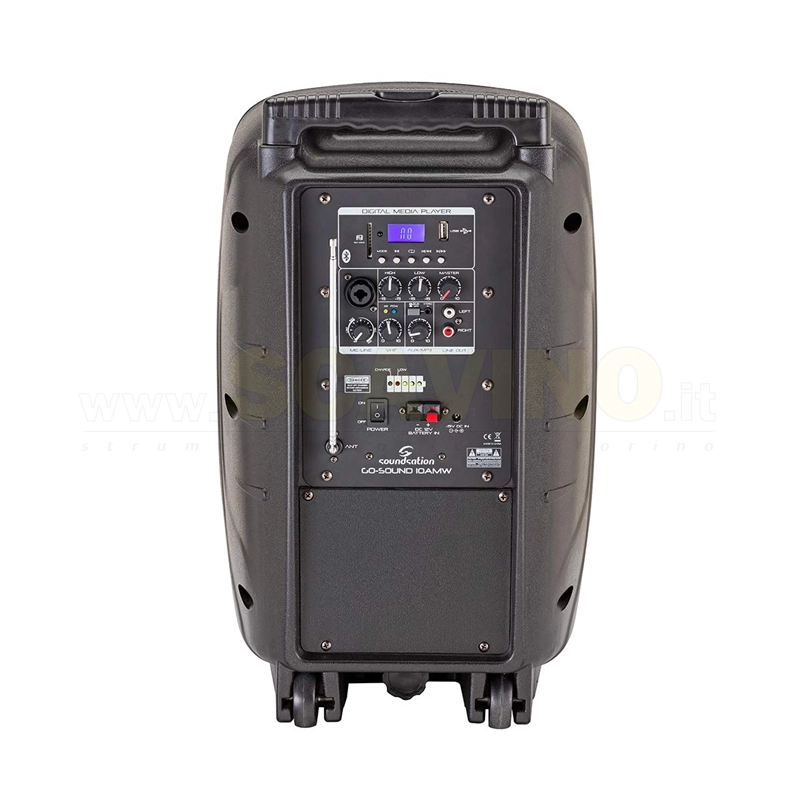 Soundsation Go Sound 10AMW Cassa Attiva a Batteria MP3