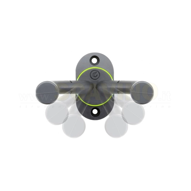 Gravity GS08WMB Supporto da Muro per Chitarra Adam Hall