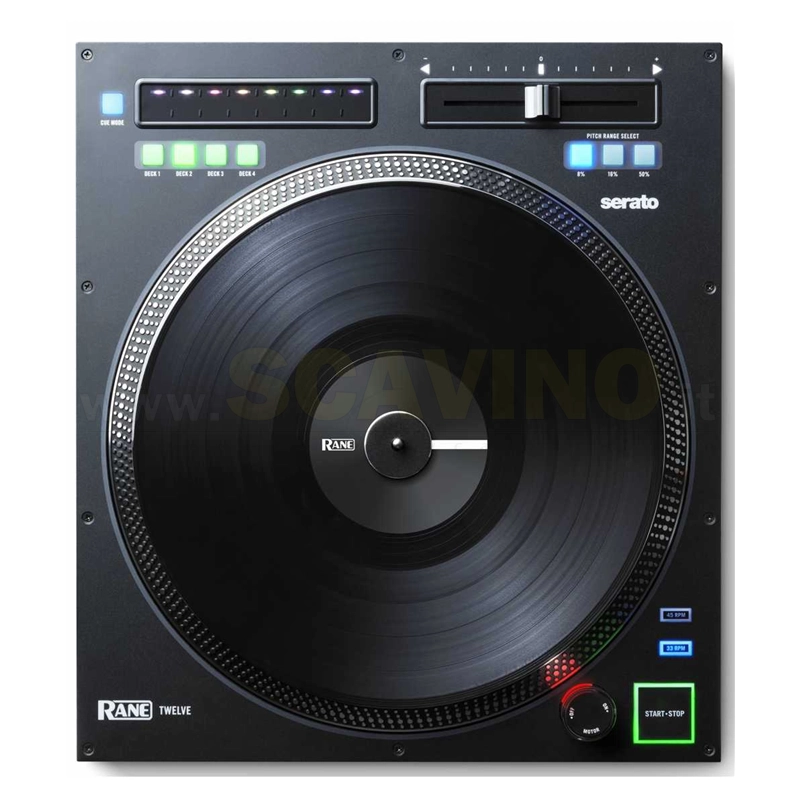 Rane Twelve MK2 Controller per DJ con Piatto 12" Motorizzato