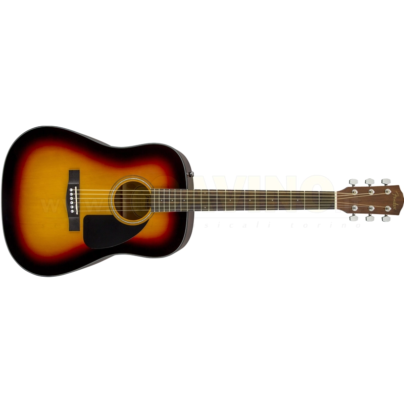Fender CD60 Dread V3 DS, SunBurst WN 097-0110-532
