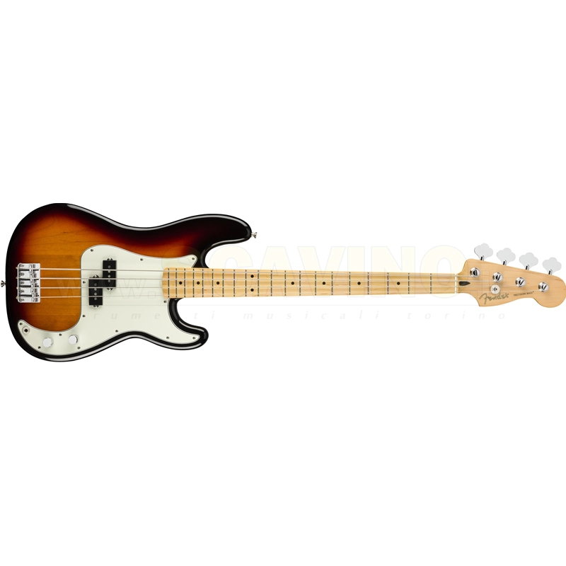 Fender Player Precision Bass® Maple Fingerboard, 3-Color Sunburst