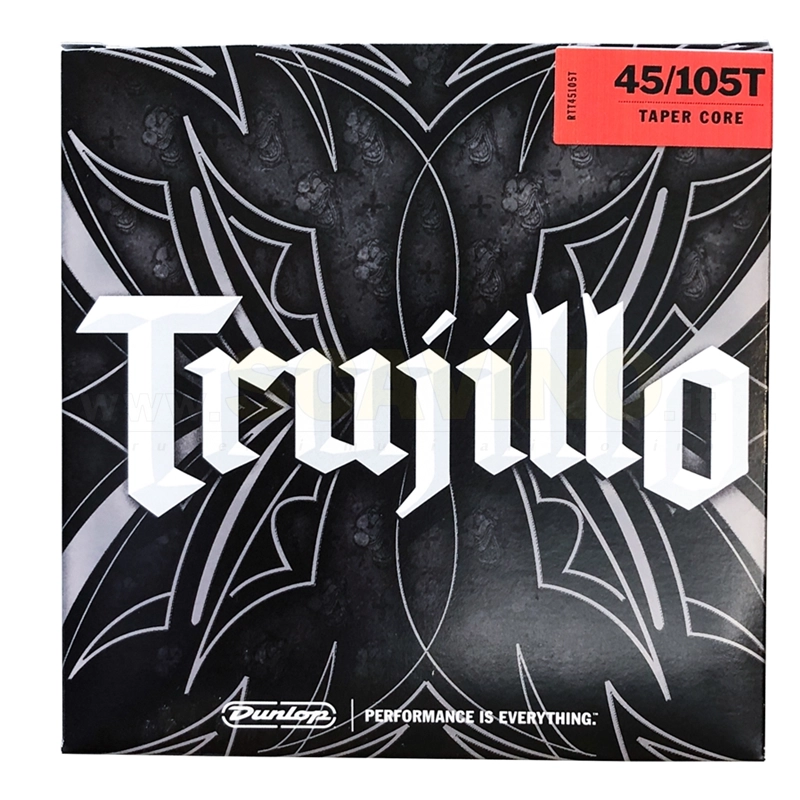 Dunlop RTT45105T Corde Basso Robert Trujillo 45-105 Tapered