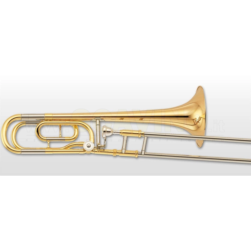 Yamaha YSL356GE Trombone in Fa/Sib con Doppio Canneggio Small + Large Shank