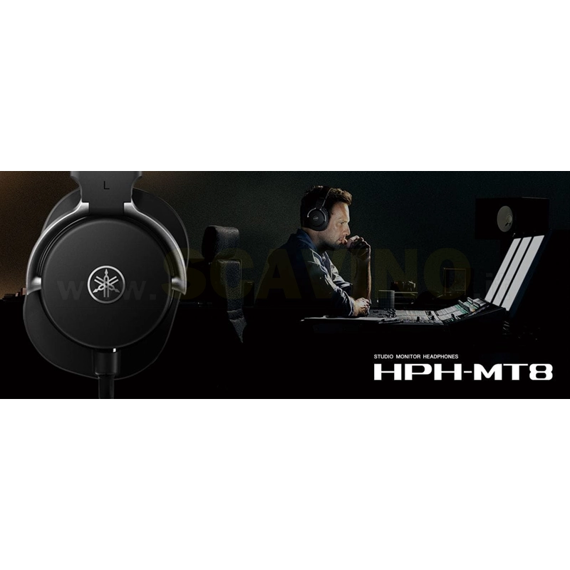 Yamaha HPHMT8 Cuffie Monitor da Studio Nera