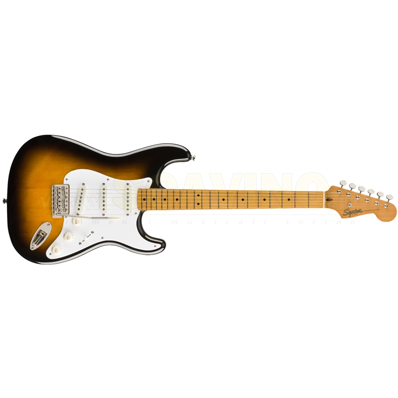 Fender Squier Classic Vibe '50s Stratocaster®, Maple Fingerboard, 2-Color Sunburst 0374005500
