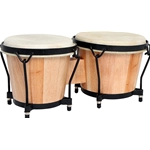 Bongo Club Salsa 6"/7" Acero Legno Naturale, Gewa