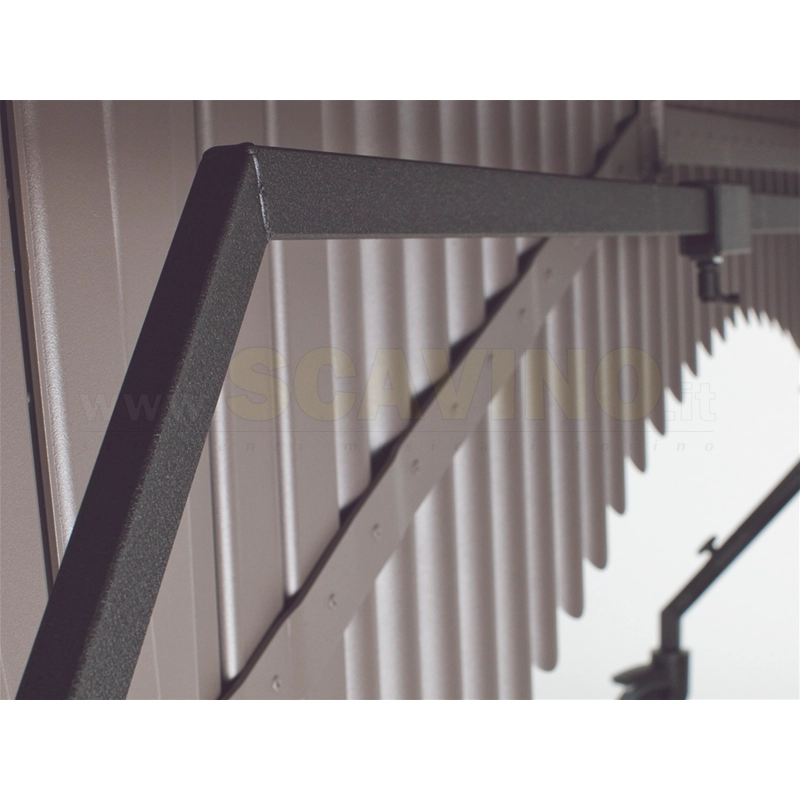 Adams MAHA50 Marimba Alpha, Apex 5 ottave, C2-C7, Honduras rosewood, 72-40 mm, Graphite desert, Apex Frame