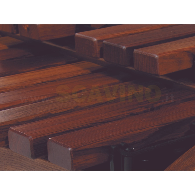 Adams MAHA50 Marimba Alpha, Apex 5 ottave, C2-C7, Honduras rosewood, 72-40 mm, Graphite desert, Apex Frame