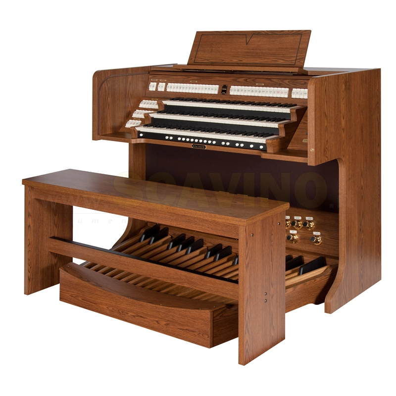 Viscount Unico CLV8 Organo liturgico 3 manuali Rovere Chiaro