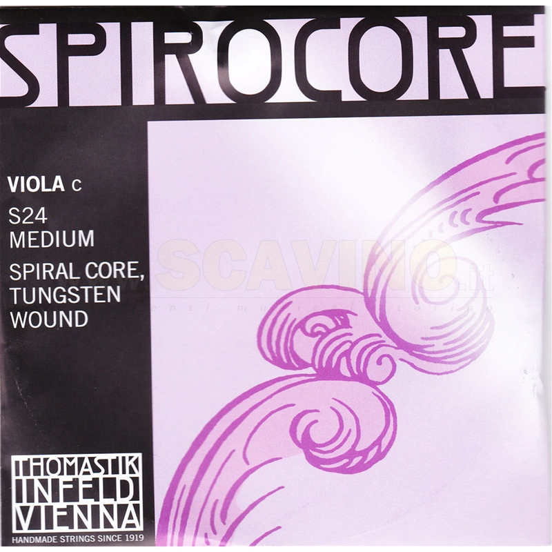 Thomastik S24 Spirocore Viola DO Wolfram-Tungsteno Medium