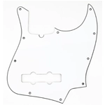Fender Pickguard, Jazz Bass®, 10-Hole Mount (with Truss Rod Notch), W/B/W, 3-Ply
