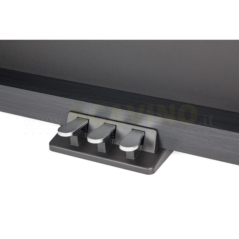 Medeli DP260 Nero pianoforte digitale completo di mobile e tre pedali