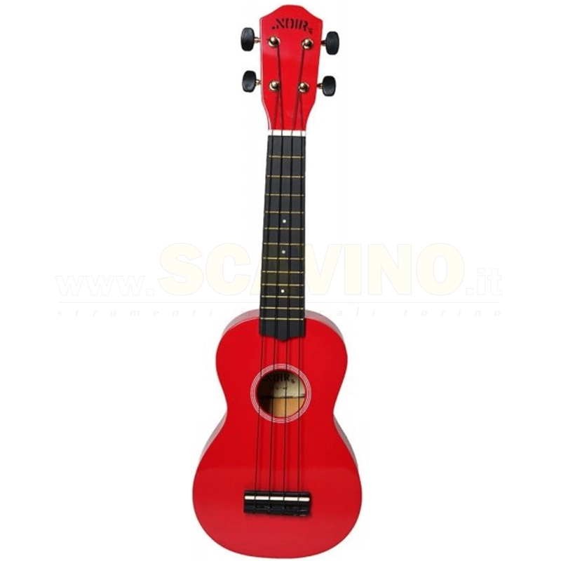 Baton Rouge UR1S-RD Ukulele Soprano Rosso