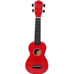 Baton Rouge UR1S-RD Ukulele Soprano Rosso
