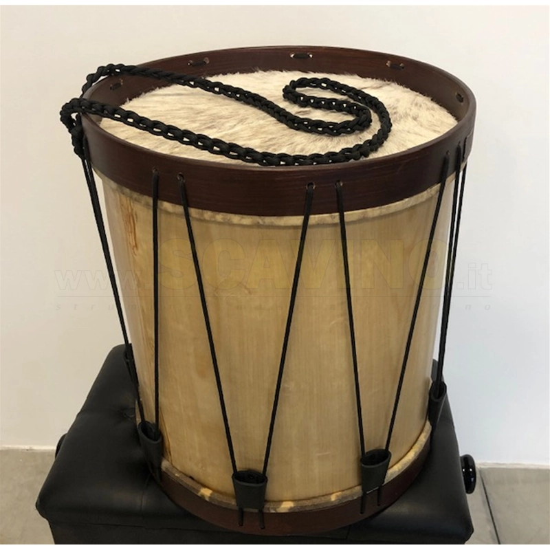 HALIFAX BOMBO 16" SKIN WITH HAIR, Con Pelo