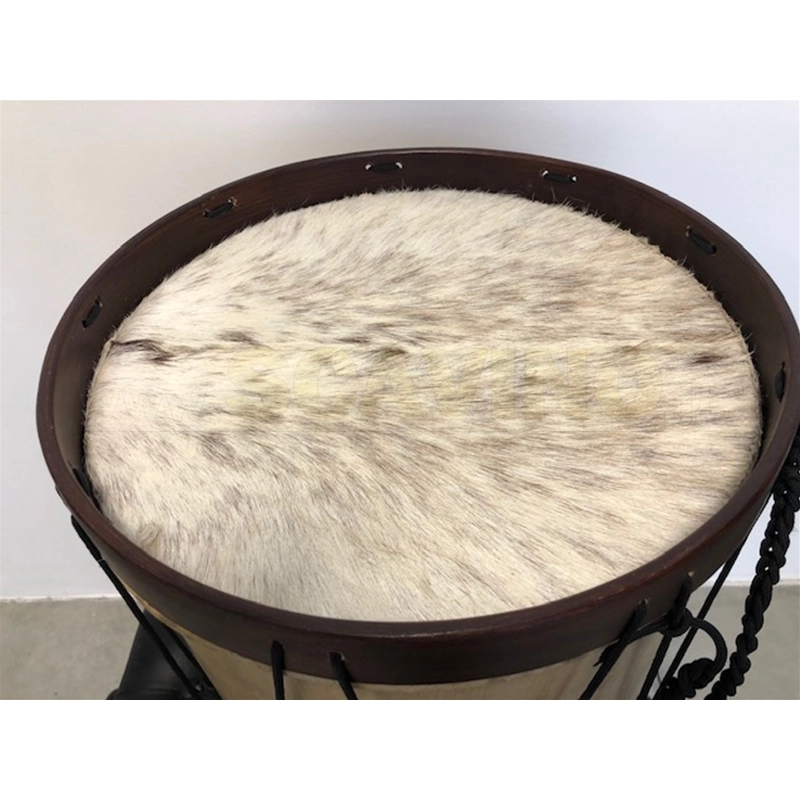 HALIFAX BOMBO 16" SKIN WITH HAIR, Con Pelo