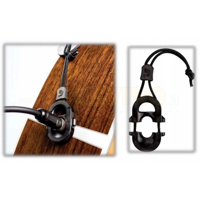 D'addario PW AJL 01 Gancio di sicurezza per tracolla chitarra