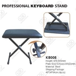 Panchetta in Metallo ad X Cuscino a Imbottitura Sottile