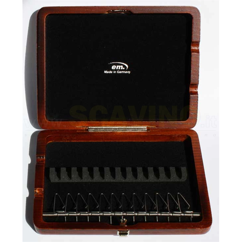 em Scatola Porta Ance per Oboe (12 pezzi) Nera