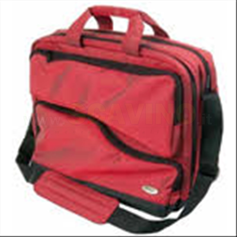 Kraun borsa per laptop rossa