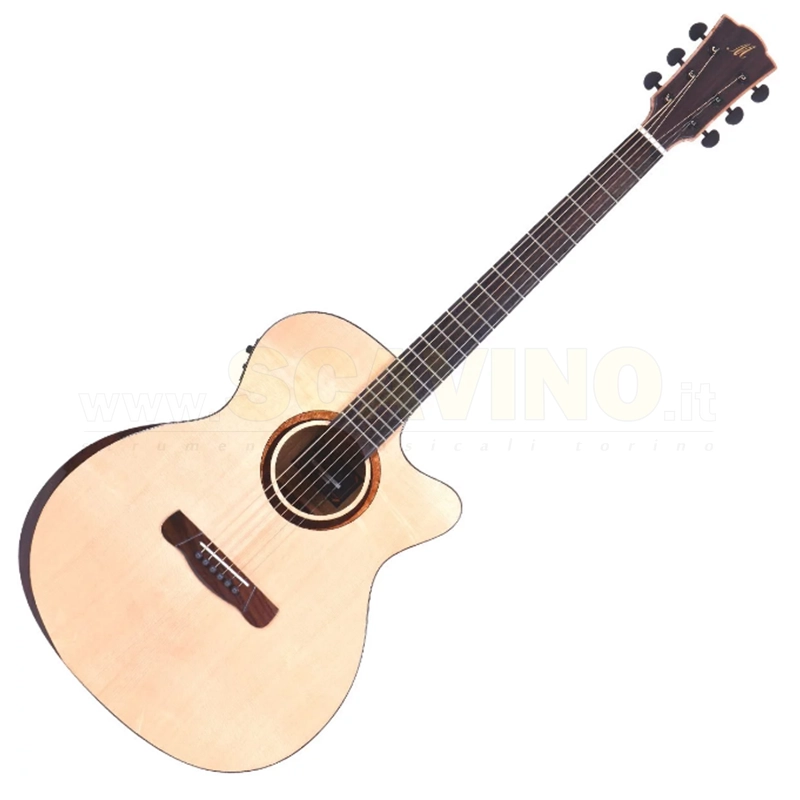 Merida DG20FOGACES Chitarra Acustica Massello con EQ Fishman ISY201