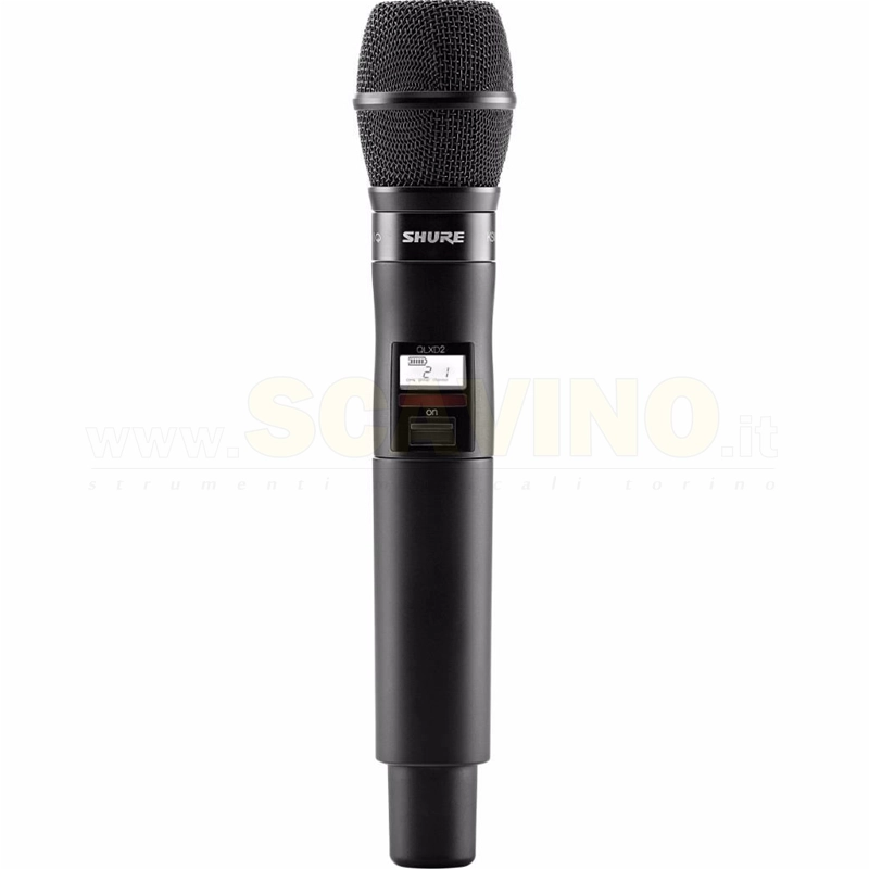 Shure QLXD 24E KSM9 Radiomicrofono Wireless Palmare