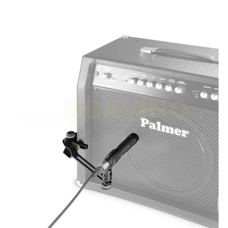 Gravity MSCABCL01S Staffa per fissare microfono su amplificatore