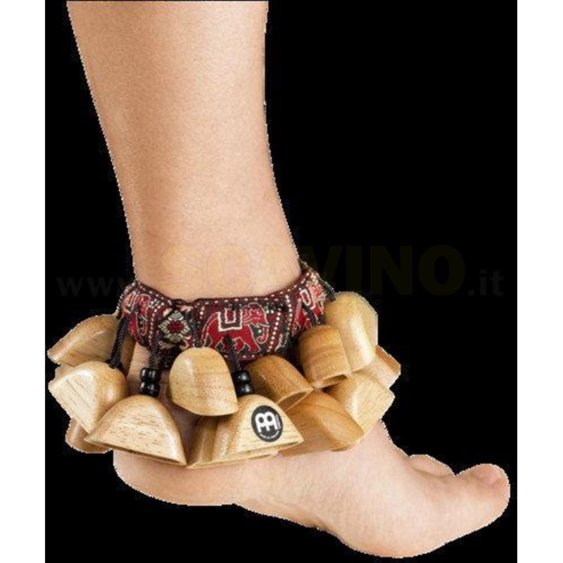 Meinl FR1NT Sonaglio in legno da polso e caviglia