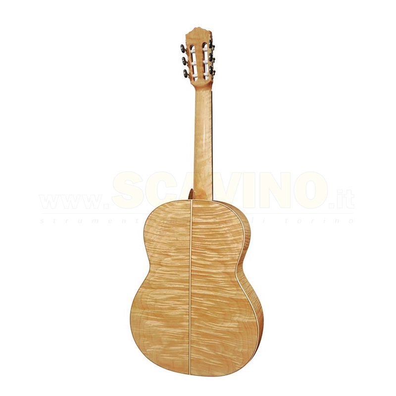 Salvador Cortez CS65 Chitarra classica 4/4 in acero marezzato con Deluxe Gigbag