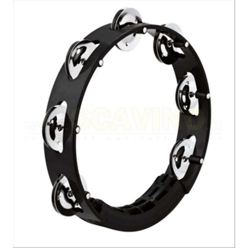Meinl HTT8BK Tamburello cm.20 ABS Nero 7 piattini
