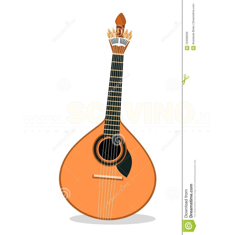 Chitarra Fado Coimbra Portoghese