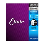 Elixir 11025 Acoustic 80/20 Bronze Polyweb 11-52