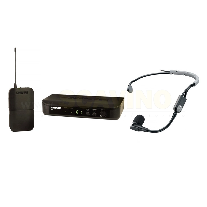 Shure BLX14E-SM35 Radiomicrofono BLX4E, BLX1, SM35-TQG. (M17)