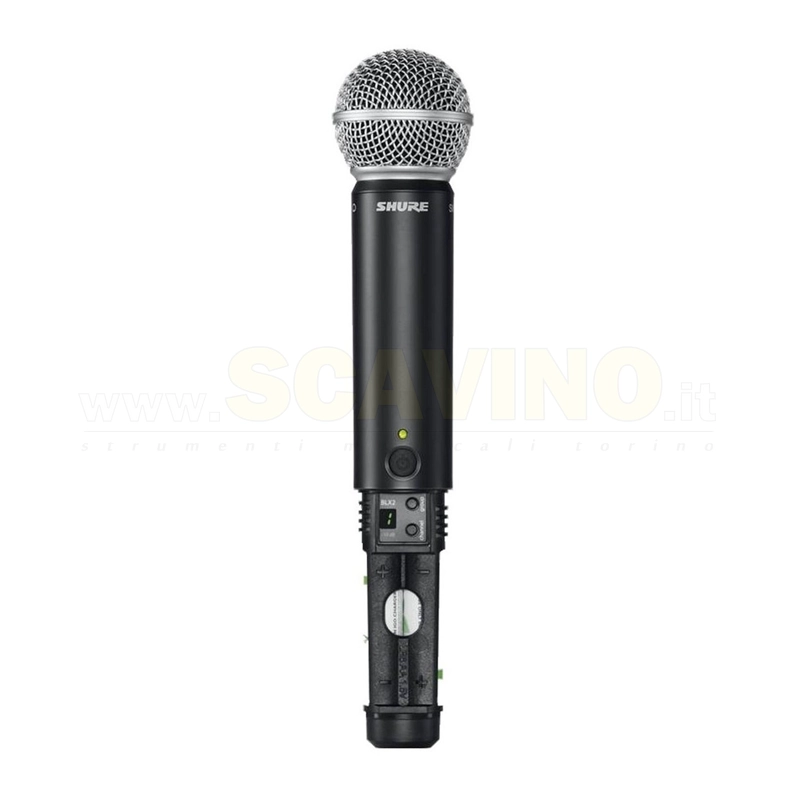 Shure BLX24RESM58 Sistema Palmare Wireless campsula SM58