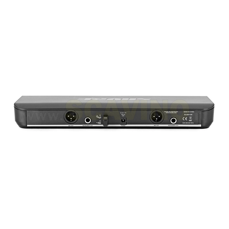 Shure BLX288ESM58 Radiomicrofono doppio capsula SM58