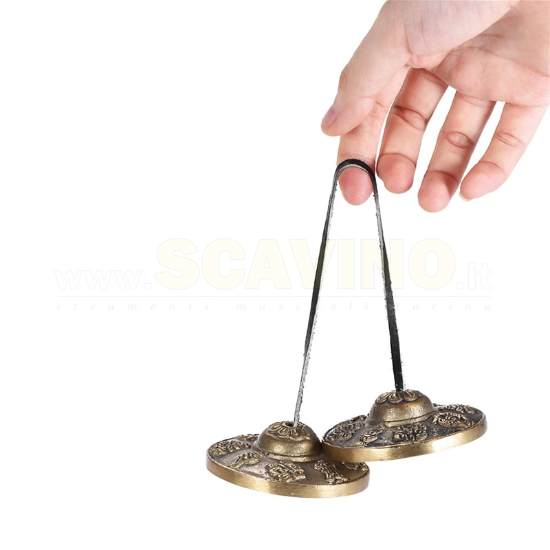 Afroton ACT870 Piattini Tibetanil, tingsha, Ø 7cm