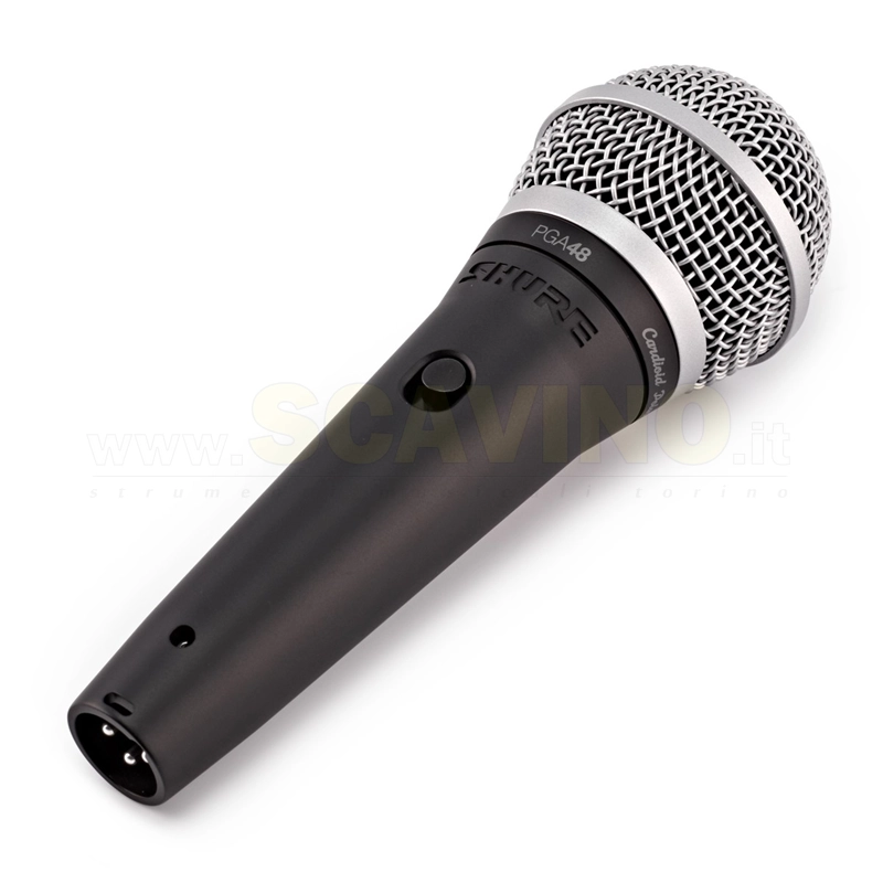 Shure PGA48 XLR Microfono Dinamico per Voce