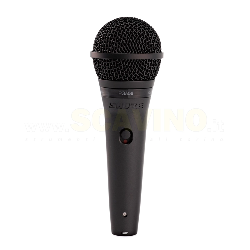 Shure PGA58 XLR Microfono Dinamico per Voce completo di cavo XLR XLR